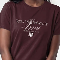 Women's Champion  Maroon Texas A&M Aggies Lifestyle T-Shirt