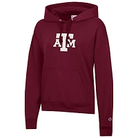 Women's Champion Maroon Texas A&M Aggies Powerblend Fleece Hoodie