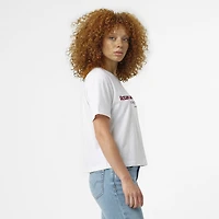 Women's Champion White Texas A&M Aggies Home Wordmark T-Shirt