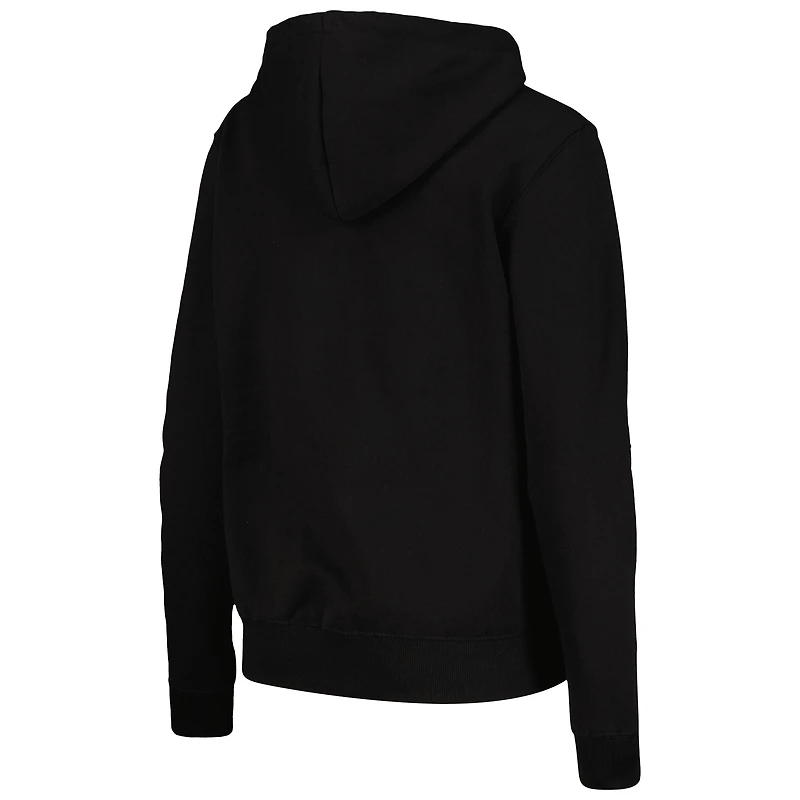 Women's Colosseum Black Texas A&M Aggies Arch & Logo Pullover Hoodie