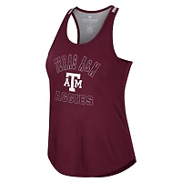 Débardeur Colosseum Texas A&M Aggies 10 jours à dos nageur pour femme, bordeaux