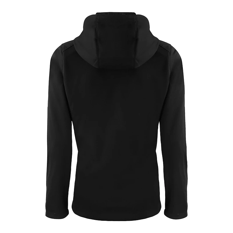 Women's Cutter & Buck Black Texas A&M Aggies Alumni Evoke Eco Softshell Recycled Full-Zip Jacket