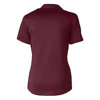 Women's Cutter & Buck  Maroon Texas A&M Aggies Alumni DryTec Prospect Textured Stretch Polo