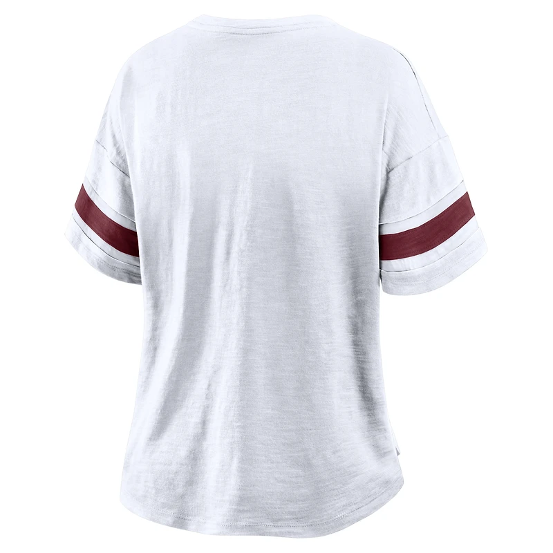 Women's Fanatics White Texas A&M Aggies Hometown Premium Script T-Shirt