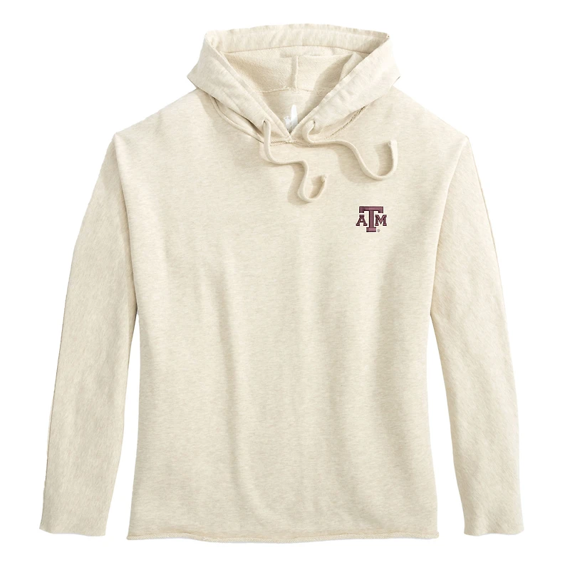 Sweat à capuche Kelli pour femme, couleur avoine, de la marque johnnie-O Texas A&M Aggies.