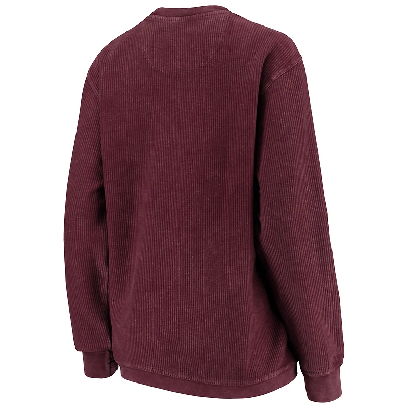 Sweat-shirt à enfiler basique Pressbox marron Texas A&M Aggies pour femme