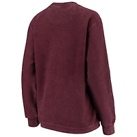 Sweat-shirt à enfiler basique Pressbox marron Texas A&M Aggies pour femme