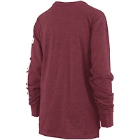Women's Pressbox Maroon Texas A&M Aggies Two-Hit Canyon Long Sleeve T-Shirt