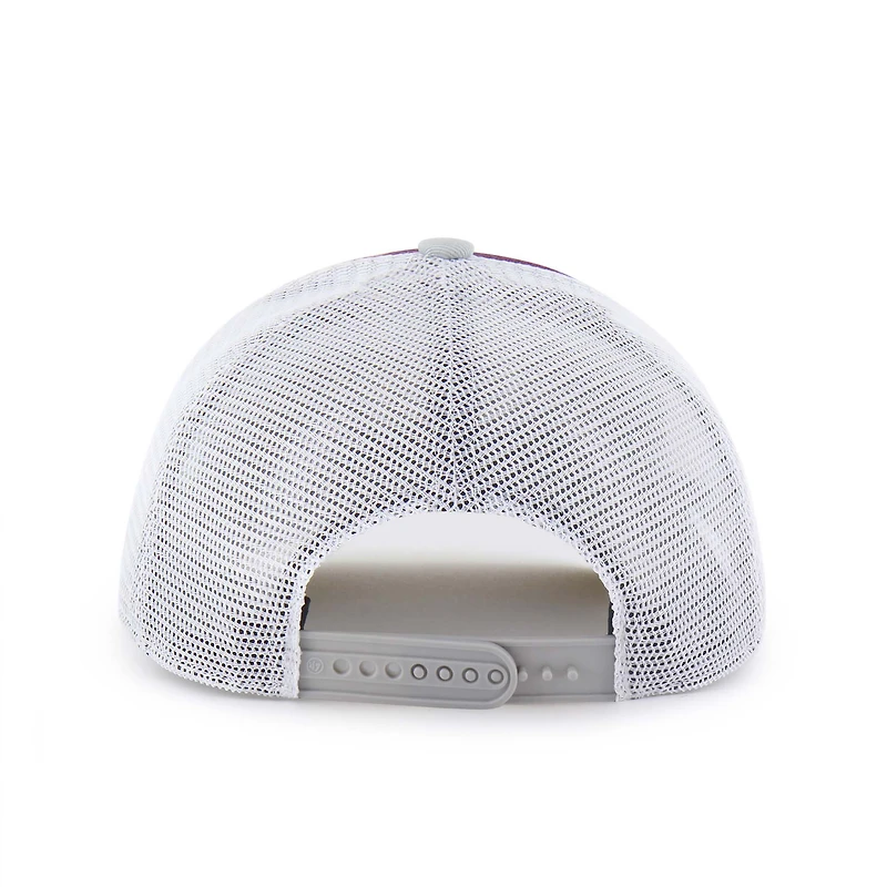 Casquette de camionneur ajustable Super Stripe Hitch pour jeunes '47, bordeaux/gris, Texas A&M Aggies