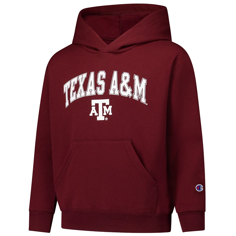 Sweat à capuche du campus Texas A&M Aggies Maroon Champion des jeunes