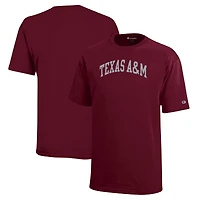 Youth Champion Maroon Texas A&M Aggies Team Arch T-Shirt