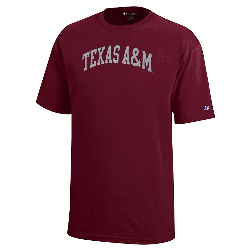 Youth Champion Maroon Texas A&M Aggies Team Arch T-Shirt