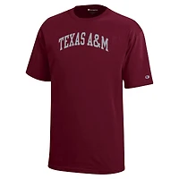 Youth Champion Maroon Texas A&M Aggies Team Arch T-Shirt
