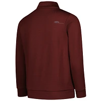 Haut performance à manches longues et fermeture éclair quart de tour Sterling des Texas A&M Aggies pour jeunes