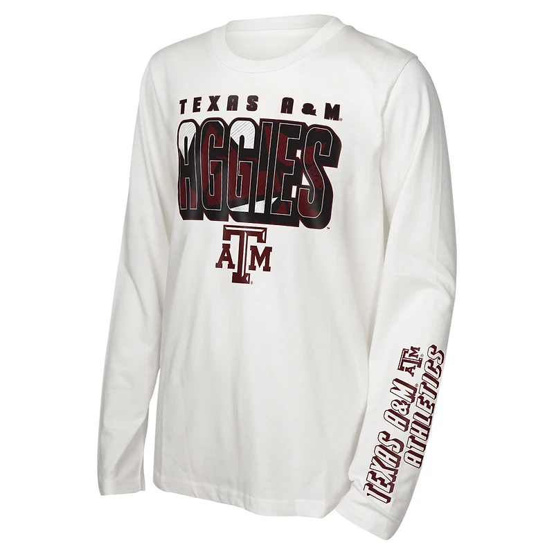 Youth Texas A&M Aggies the Mix T-Shirt Combo Set