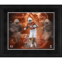 Collage encadré des stars du jeu Bijan Robinson Texas Longhorns 16" x 20"