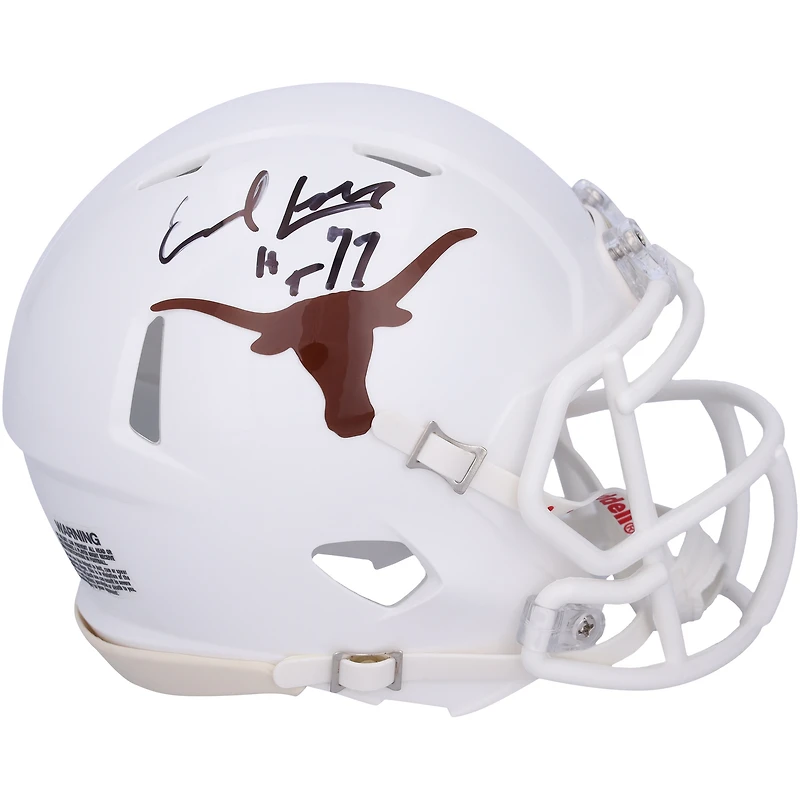 Earl Campbell Texas Longhorns Autographed Riddell Speed Mini Helmet with "HT 77" Inscription