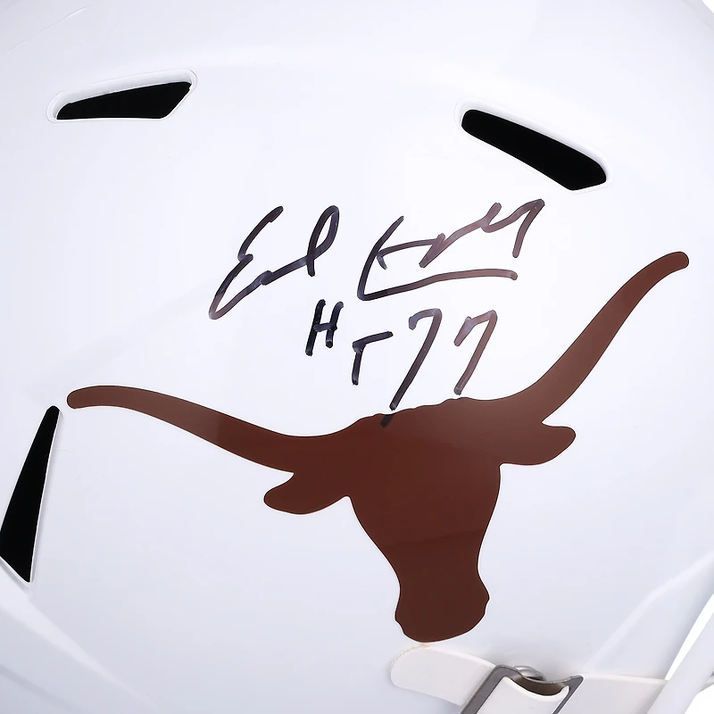 Earl Campbell Texas Longhorns Autographed Riddell Speed Replica Helmet with "HT 77" Inscription