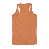 Girls Youth Wes & Willy  Texas Orange Longhorns Racerback Tank Top
