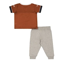 Infant & Newborn Colosseum Texas Longhorns Nothing But the Hits Two-Piece Football Set