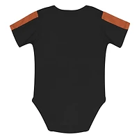 Infant Outerstuff Orange/Black Texas Longhorns Double Down Bodysuit and Pants 3-Piece Set