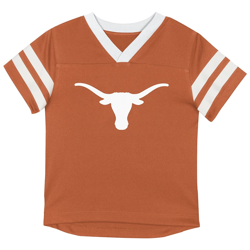 Infant Outerstuff Texas Orange Longhorns Team Logo Red Zone Top and Pant Set