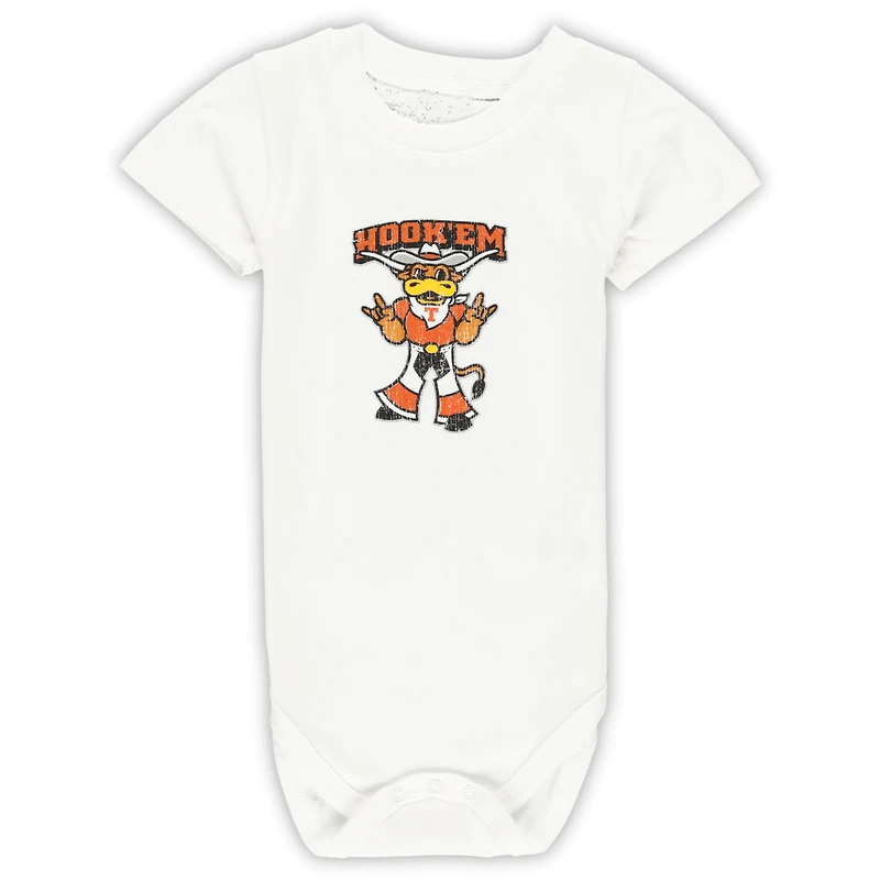 Ensemble de trois bodies pour bébé Wes & Willy Texas Longhorns