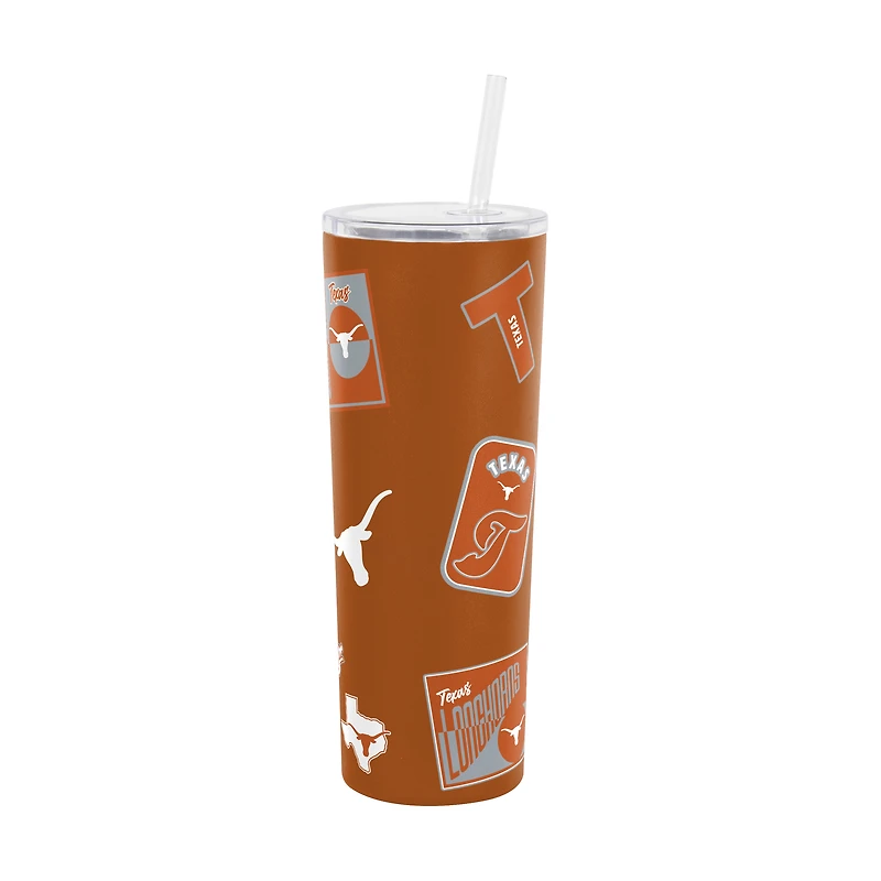 Gobelet isotherme à paille Dreamweave 30 oz Logo Brands Texas Longhorns
