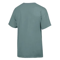 Men's ComfortWash  Green Texas Longhorns Distressed Arch T-Shirt