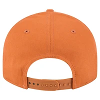 Casquette snapback basse 9FIFTY Texas Longhorns de New Era pour homme, orange