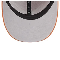 Casquette snapback basse 9FIFTY Texas Longhorns de New Era pour homme, orange