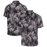 Men's Tommy Bahama  Black Texas Longhorns Coast Nuevo Fronds Camp Button-Up Top