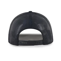 Casquette trucker ajustable Leland '47 Black Texas Longhorns pour homme