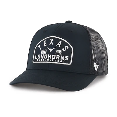Casquette trucker ajustable Leland pour homme, orange Texas, modèle 47, Texas Longhorns