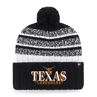 Bonnet à revers pour homme, modèle '47, noir, Texas Longhorns Tavern, avec pompon