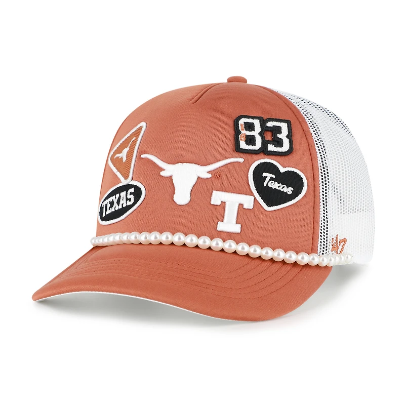 Casquette ajustable pour homme '47 Texas Longhorns Rally On Hitch, orange brûlé/blanc