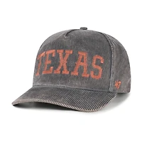 Chapeau ajustable en velours côtelé gris Texas Longhorns '47 Reclaim Snow Wash pour homme