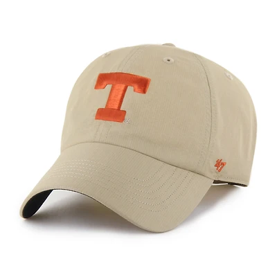 Casquette ajustable Texas Longhorns Clean Up brrr° kaki pour homme, modèle 47