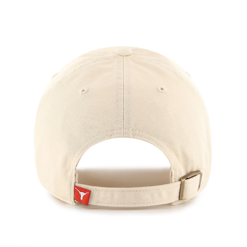Men's '47 Natural Texas Longhorns Clean Up Adjustable Hat