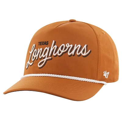 Men's '47 Texas Orange Texas Longhorns Fairway Hitch Adjustable Hat