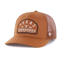 Casquette trucker ajustable Leland pour homme, orange Texas, modèle 47, Texas Longhorns