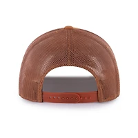 Casquette trucker ajustable Leland pour homme, orange Texas, modèle 47, Texas Longhorns