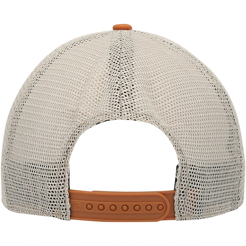 Men's '47 Texas Orange Texas Longhorns Trawler Trucker Snapback Hat