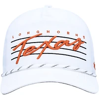 Men's '47  White Texas Longhorns Downburst Hitch Trucker Adjustable Hat