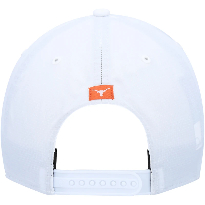 Casquette réglable blanche Texas Longhorns Downburst Hitch Trucker '47 pour hommes