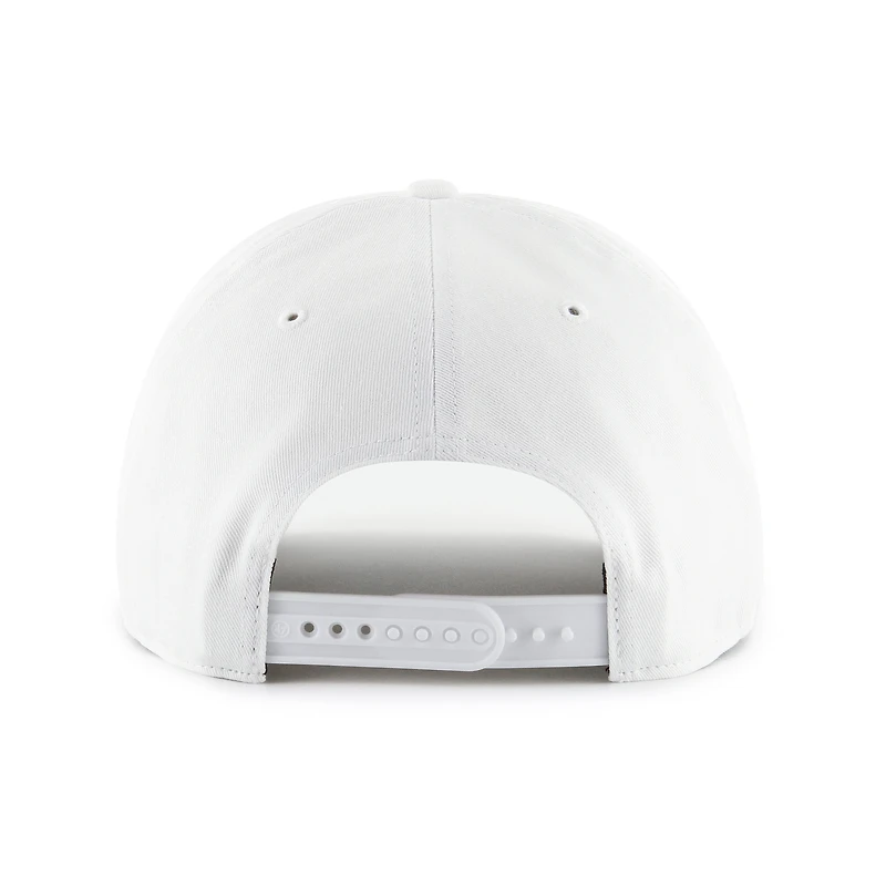 Casquette homme '47 White Texas Longhorns, coupe décontractée, réglable.