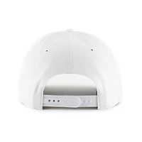Casquette homme '47 White Texas Longhorns, coupe décontractée, réglable.