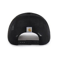 Casquette trucker Carhartt x '47 Texas Longhorns noire pour homme, ajustable