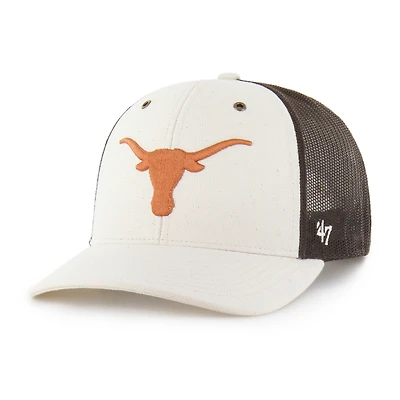 Casquette trucker ajustable Carhartt x '47 pour homme, coloris naturel/marron