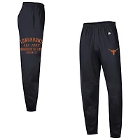Men's Champion  Black Texas Longhorns Powerblend Banded Fleece Sweatpants